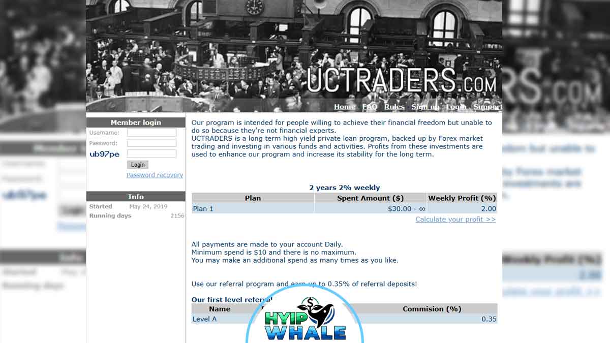 UCTraders.com Review (2025) – Legit HYIP or Risky Crypto Trap?