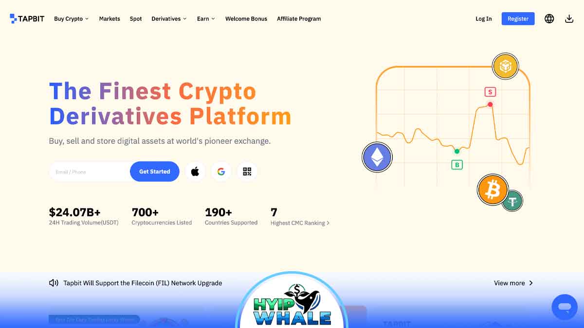 Tapbit crypto exchange review