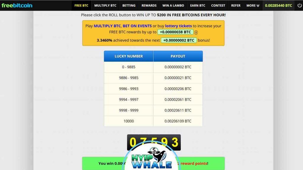 Free BTC Faucet
